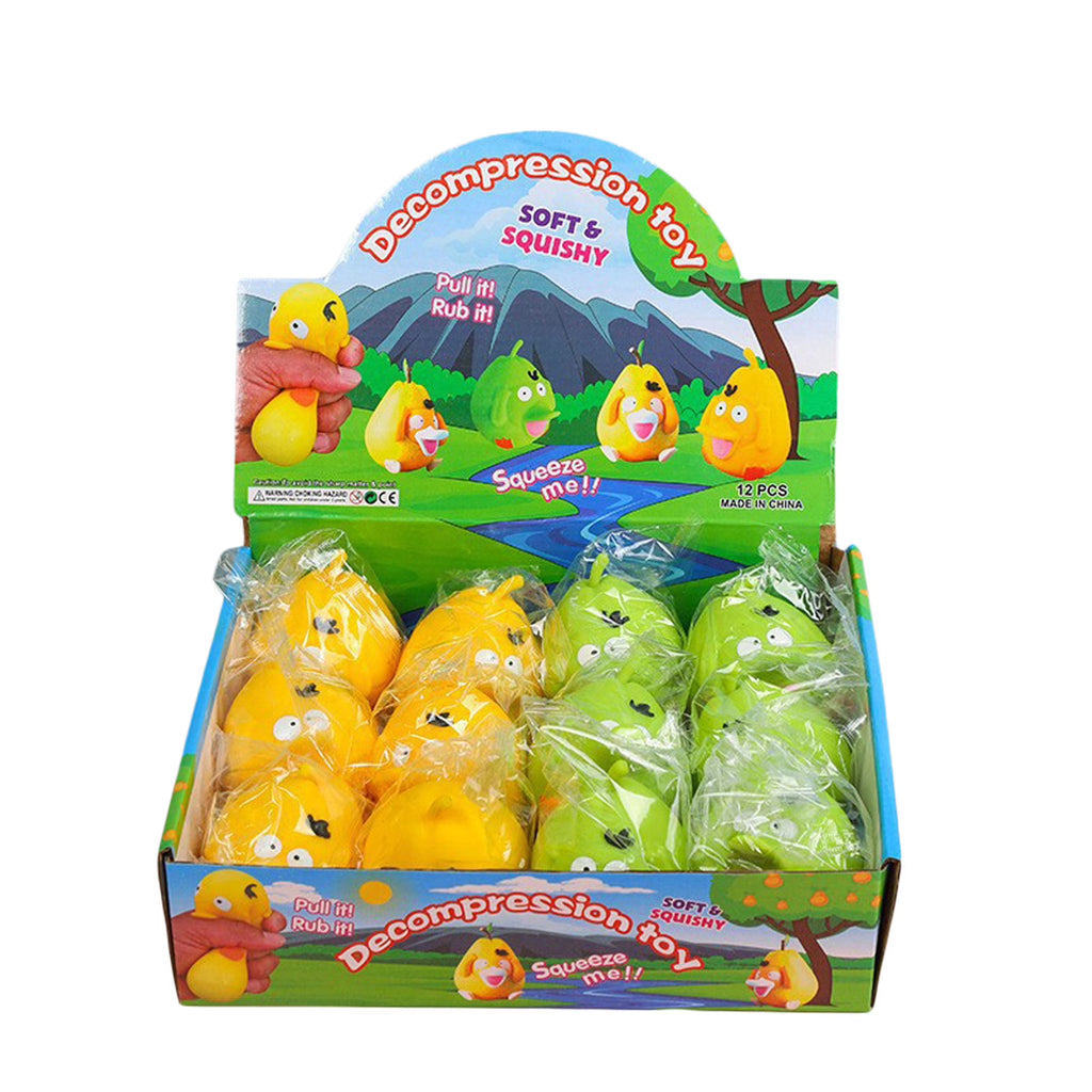 Sensory Squeeze Toy Cartoon Duck Pear Z5832