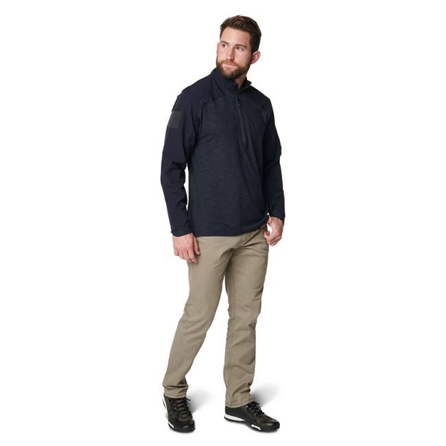 Dark Navy 1/4 Zip V978