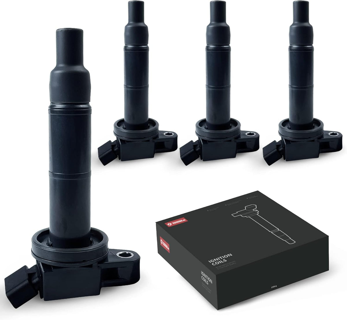 Set of 4 Ignition Coil for Toyota Camry Corolla Highlander Matrix RAV4 Solara 2.4L L4 A328616