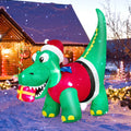 Inflatable Christmas Dinosaur with LED Lights K3240