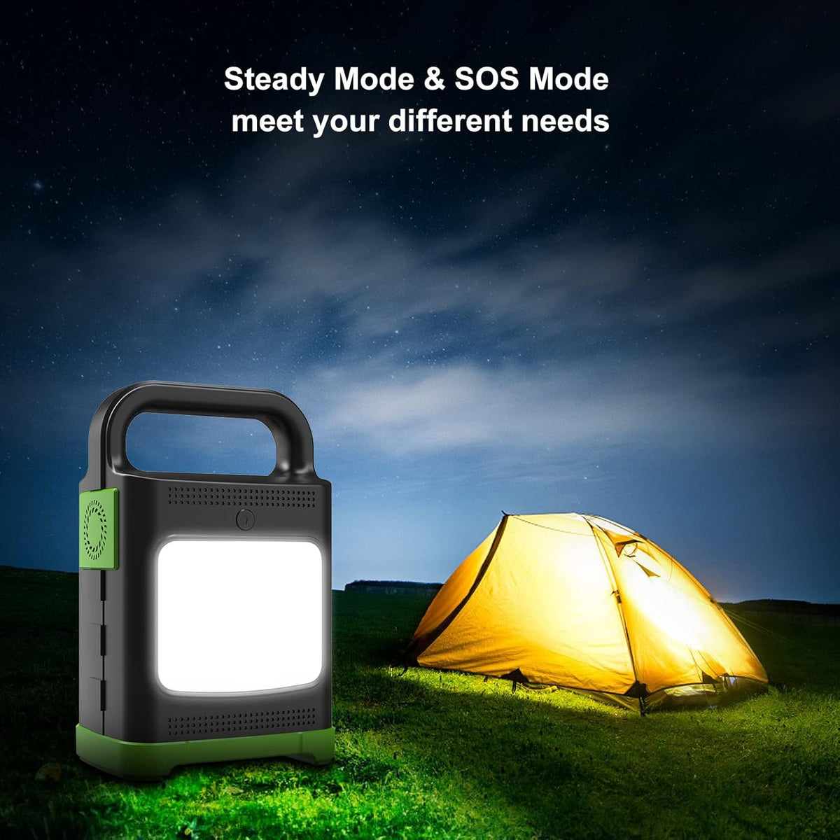 80W AC Outlet Portable Power Station with LED Light J57631