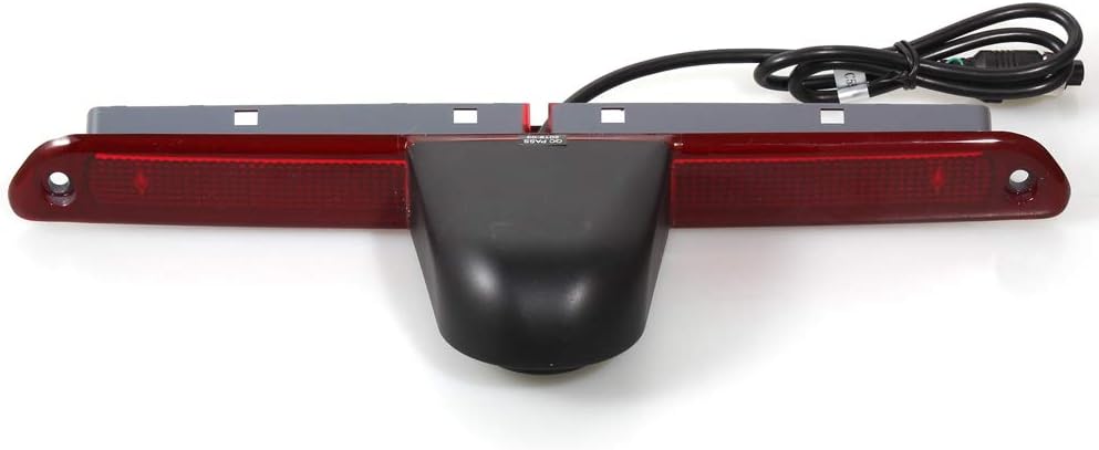 3rd Brake Light Backup Rear View Reverse Camera for Sprinter Vans 2007-2019, 150° Roof Top Mounting Parking Camera, 8 IR Night Vision Lights, Pack of 2 E89432
