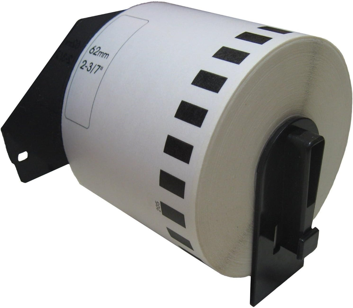 Continuous Paper Label Roll, 2.4” x 100 Feet, 3 Rolls, White T521031