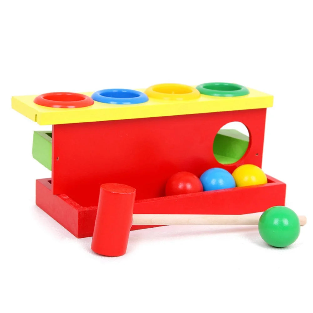 Wooden Hammering Ball Box Toy Q76695