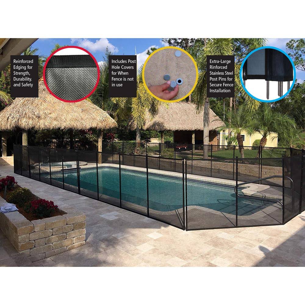 In-Ground Pool Safety Fence P77490