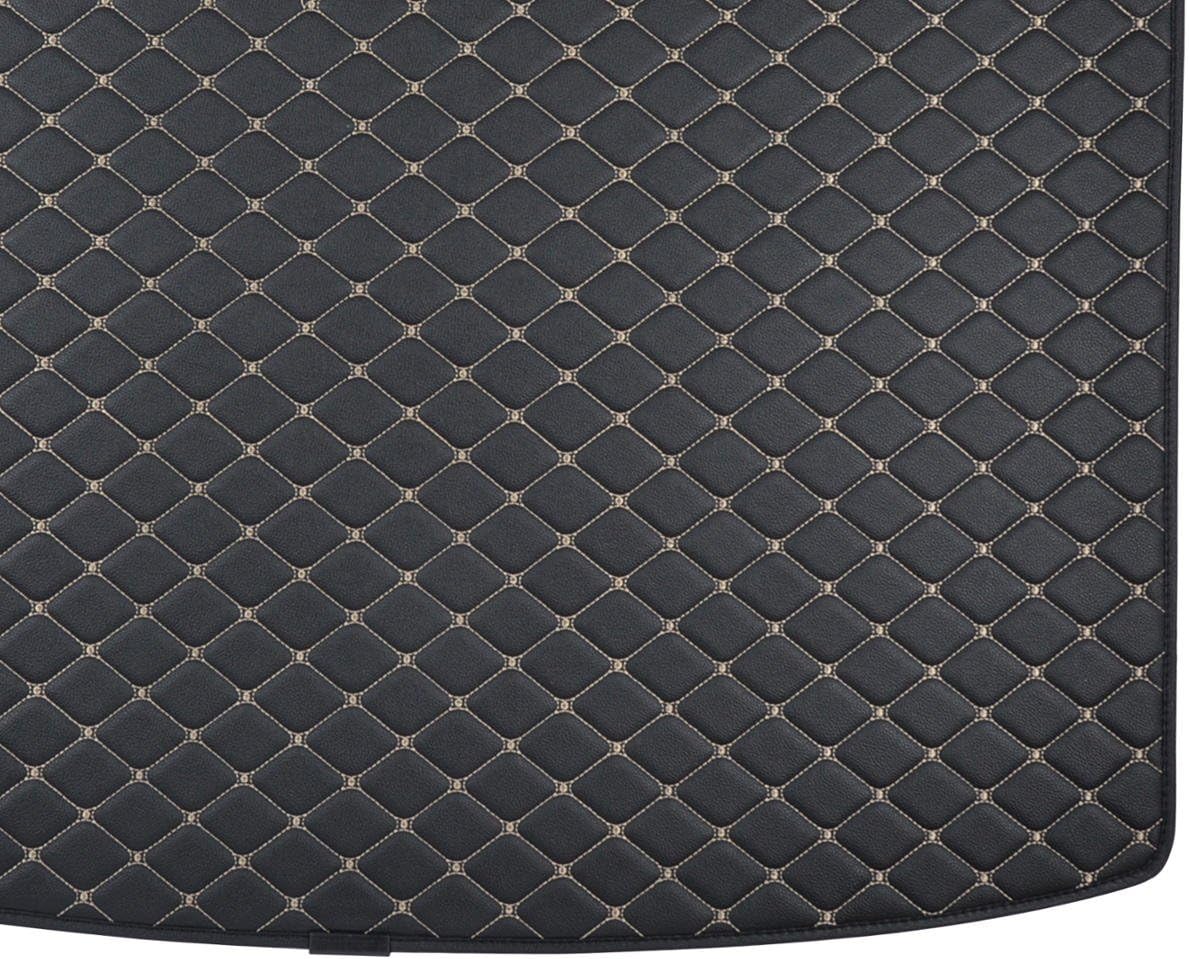 Luxury Padded PU Leather Trunk Mat Cargo Liner Q977