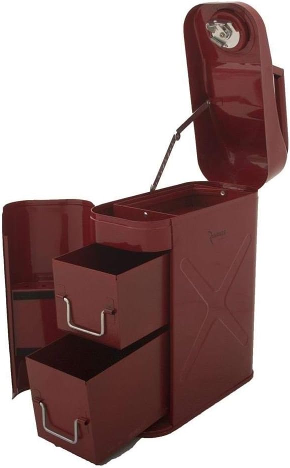 Red Universal Trail Can Utility/Tool Box C821237