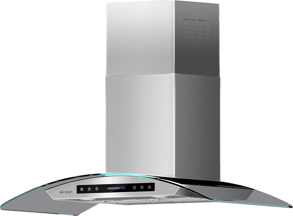 30 Inch 780CFM Stainless Steel Wall Mount Range Hood with Ducted/Ductless Convertible Duct G59858