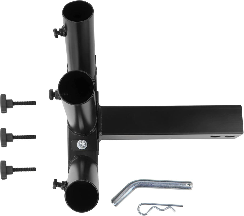 Trailer Hitch Mount Flag Pole Holder with Bolts L183770
