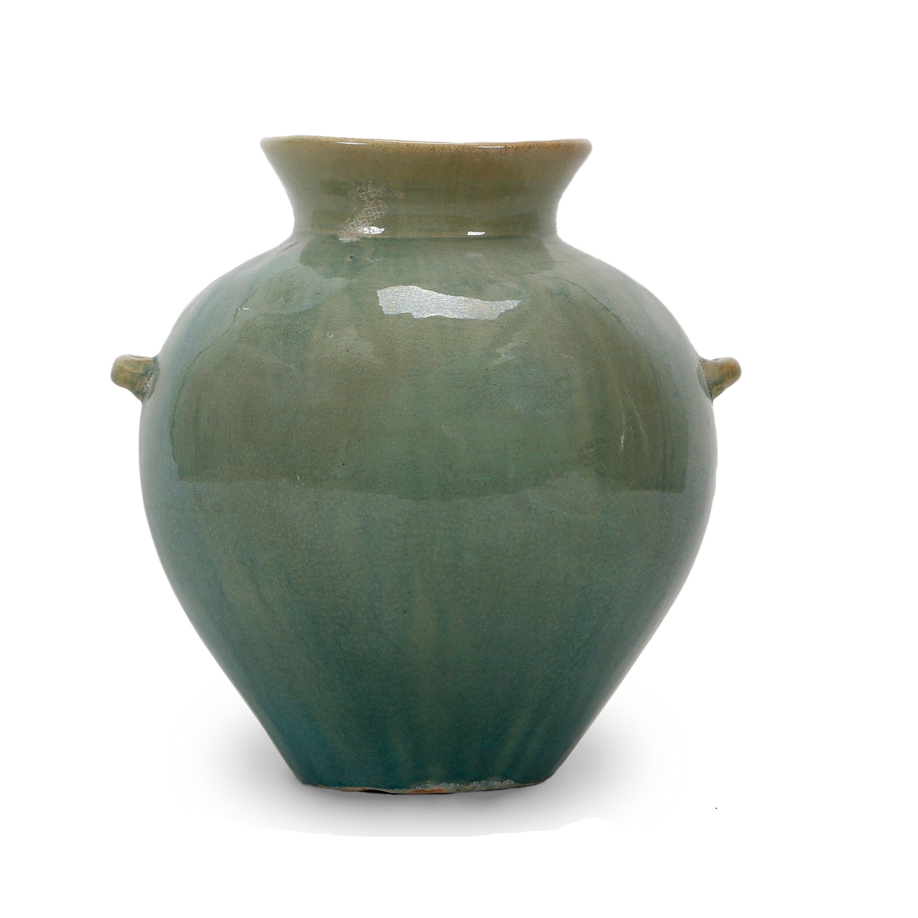 Green Porcelain Water Jar C8195