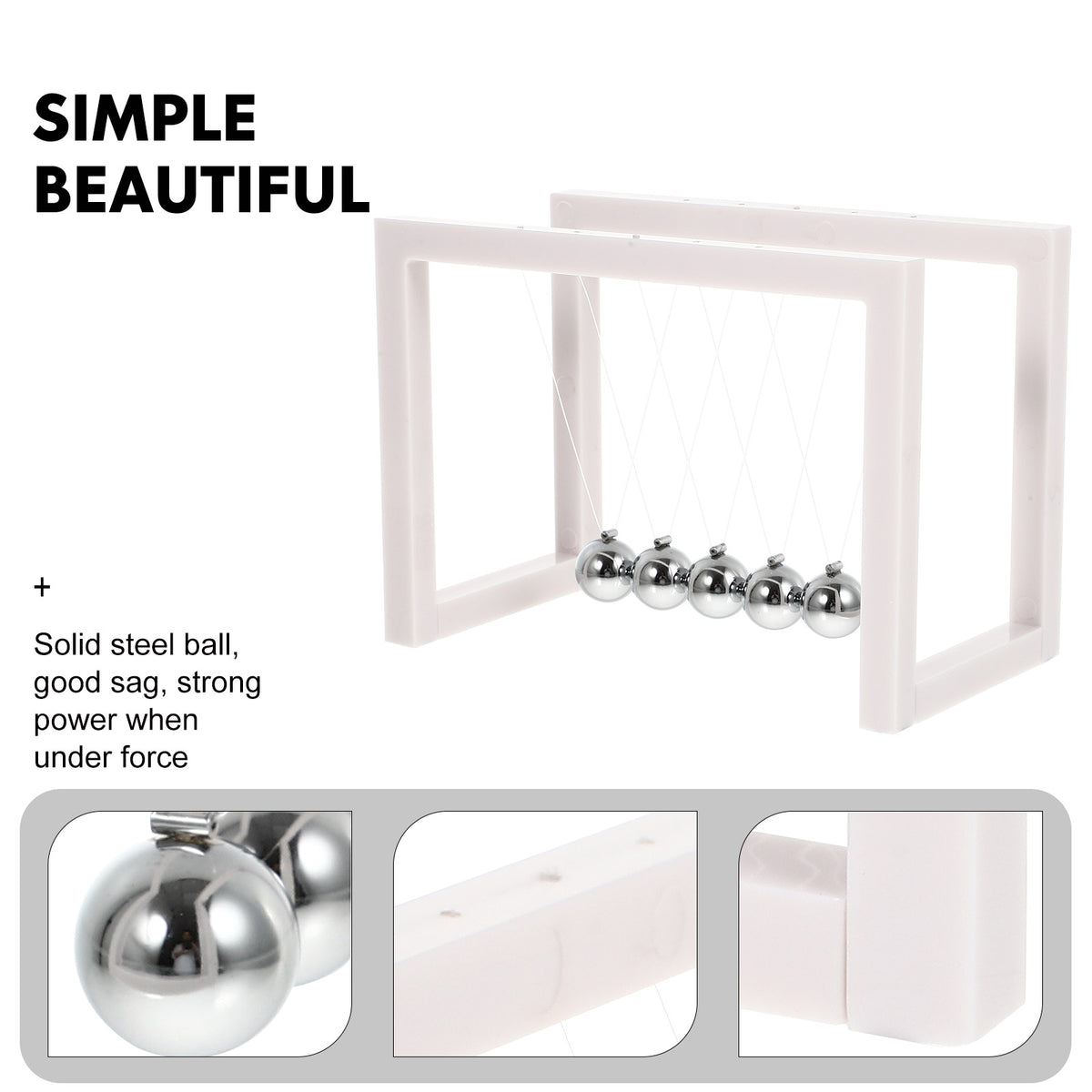 Newton's Cradle Balls Desk Decoration C25370
