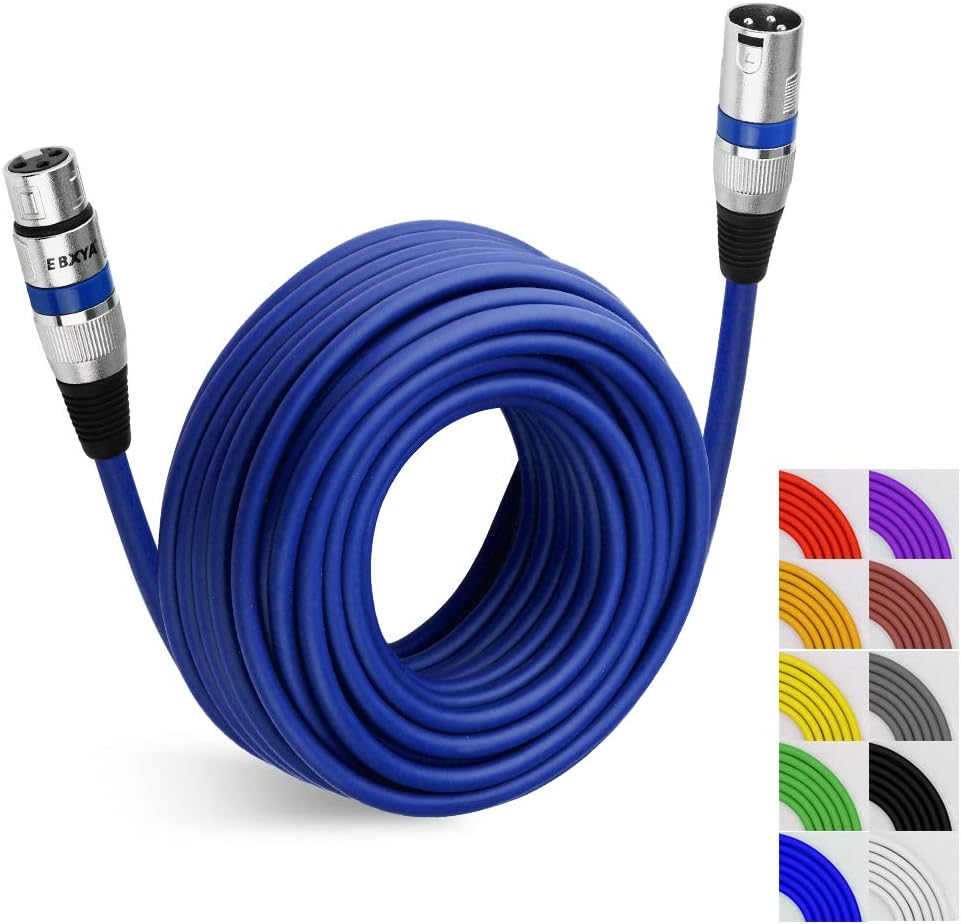 50 Ft 4 Pack XLR Microphone Cable N8034