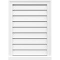 PVC Gable Vent with Brickmould D377224