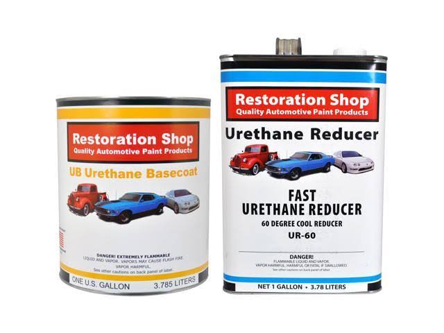 Jet Black Gallon Urethane Basecoat Clearcoat Car Auto Paint Kit I43103