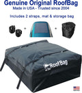 11 Cubic Feet Waterproof Rooftop Cargo Carrier with Straps and Storage Bag N53931
