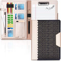 Rose Gold Pack of 2 Portfolio Case with Clipboard S6373