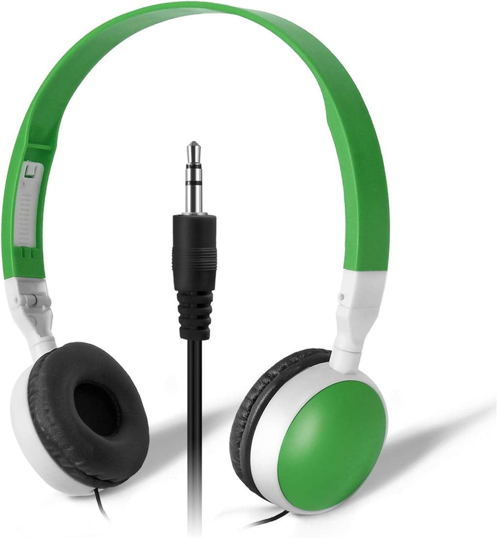 25 Pack Multi Color Foldable Headphones for School Y15018
