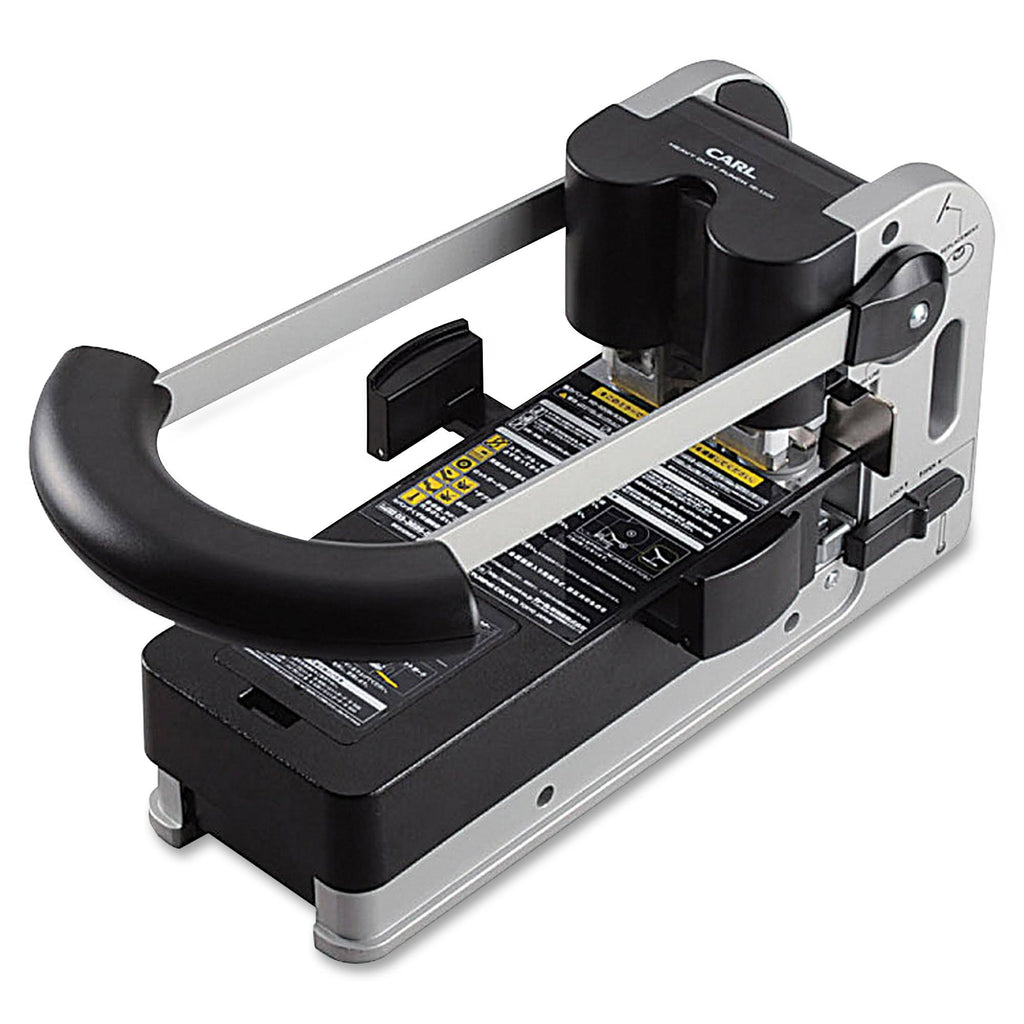 Extra Heavy-Duty Two-Hole Punch, 300 Sheets, Gray A216232