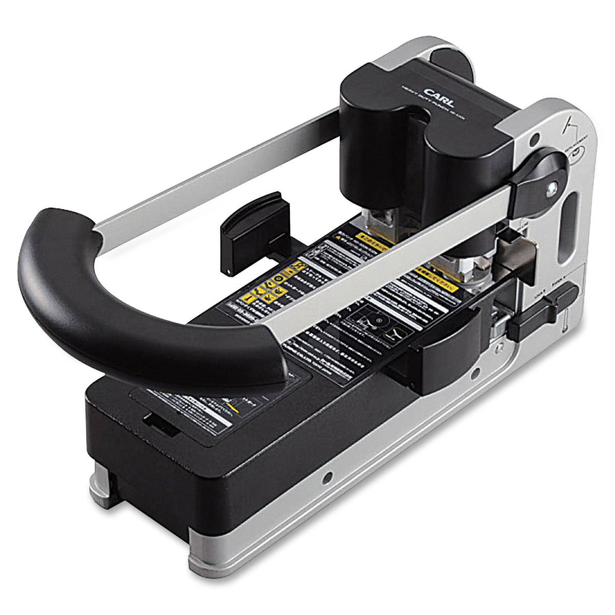 Extra Heavy-Duty Two-Hole Punch, 300 Sheets, Gray A216232