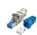 Cat6A Shielded Modular RJ45 Male Plug, 6 Pack Z614