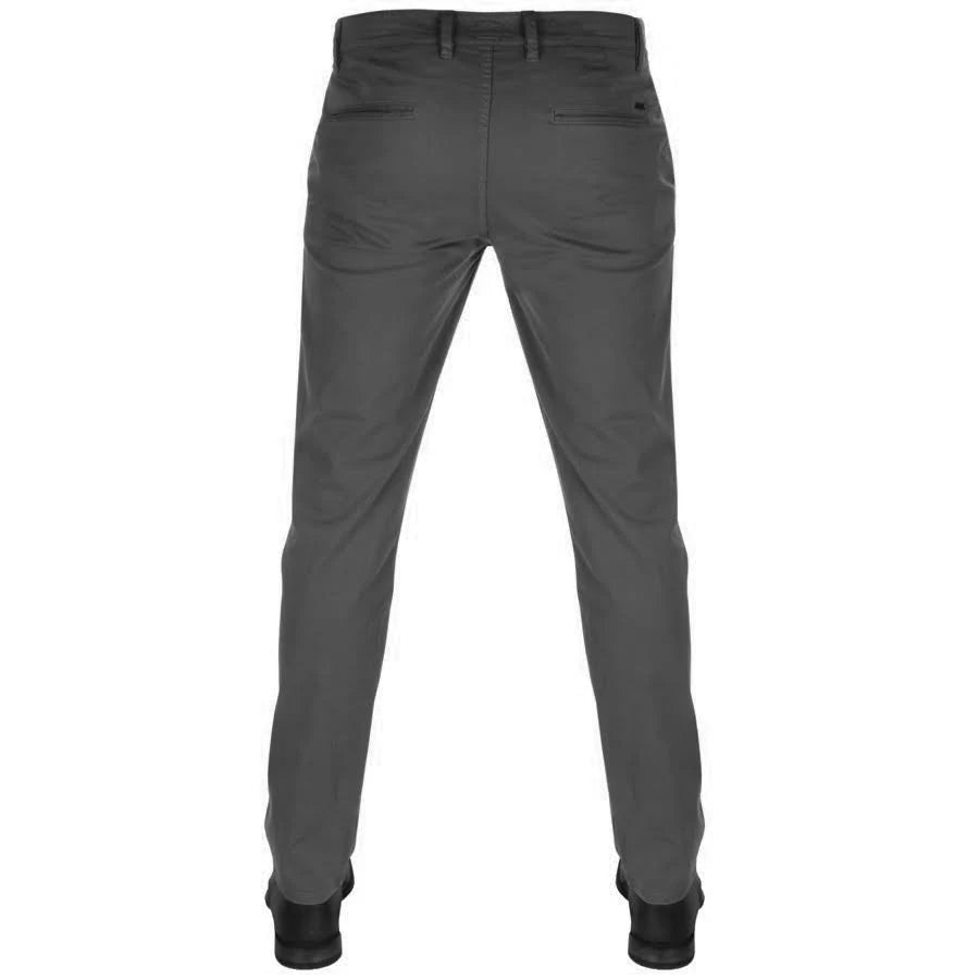 Grey Slim Chinos H409