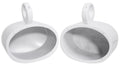 6x9 White Aluminum Wakeboard Tower Speaker Pod Enclosures Y2542