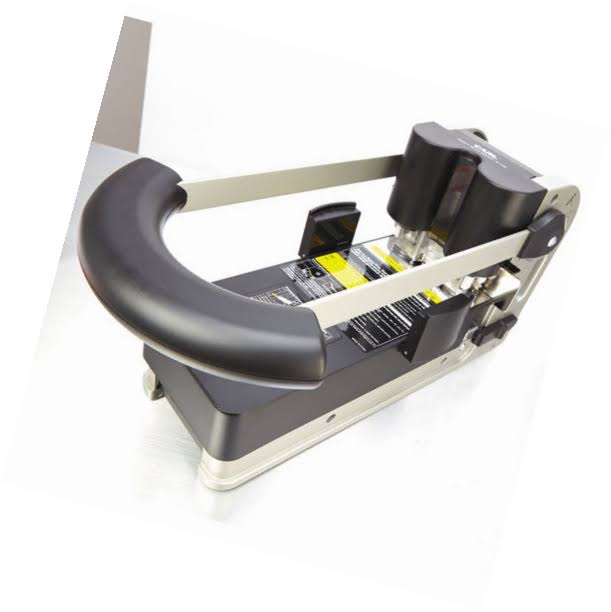Extra Heavy-Duty Two-Hole Punch, 300 Sheets, Gray A216232