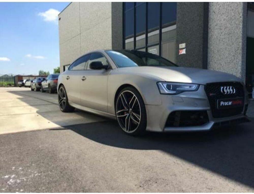 5ft x 5ft Brushed Titanium Car Wrap Vinyl Film Q69577