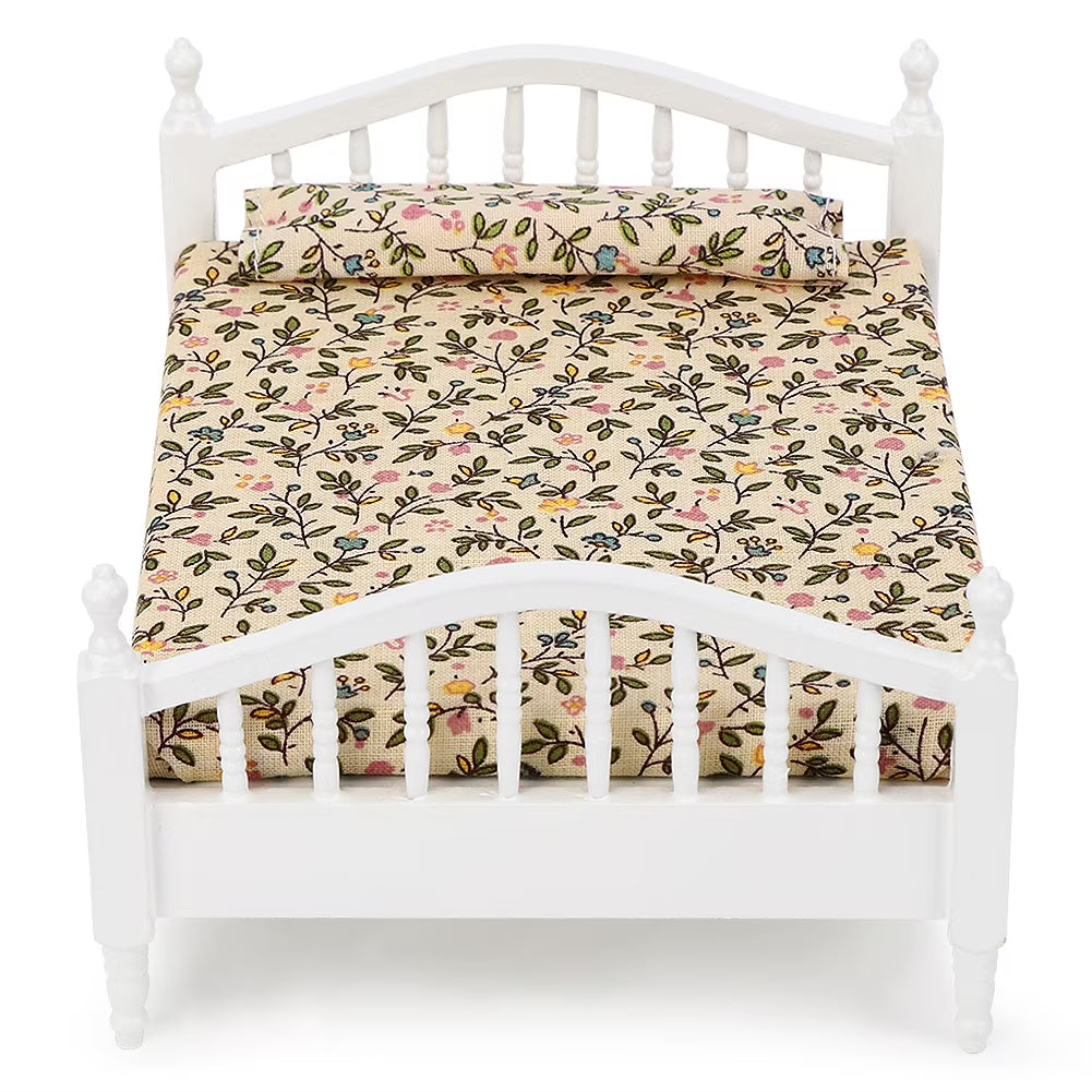 Miniature Dollhouse Bed O535425
