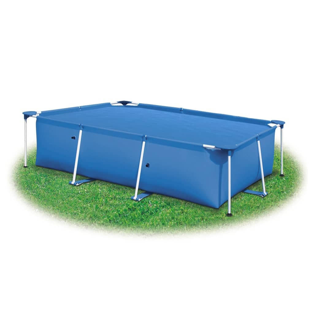 Rectangular Pool Cover 315x22x196.9x22 PE Blue Q95062