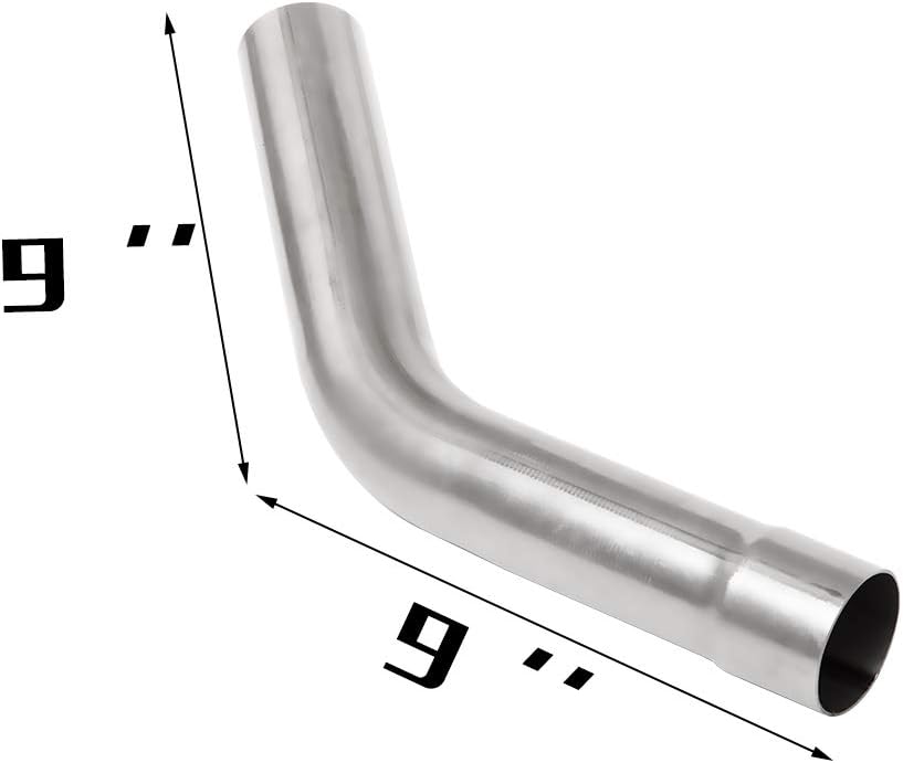 8PCS Mild Steel Exhaust Tubing Kit J734