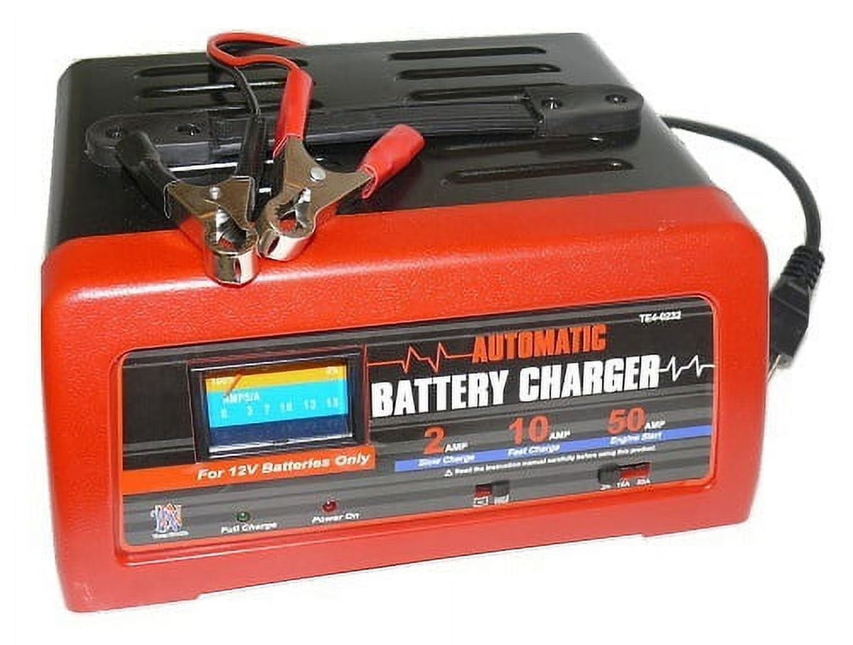 10/2/50 Amp 12V Manual Battery Charger Engine Starter G8610