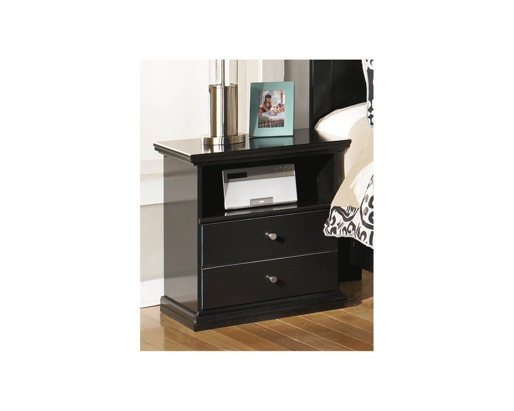 Black Nightstand Z982632