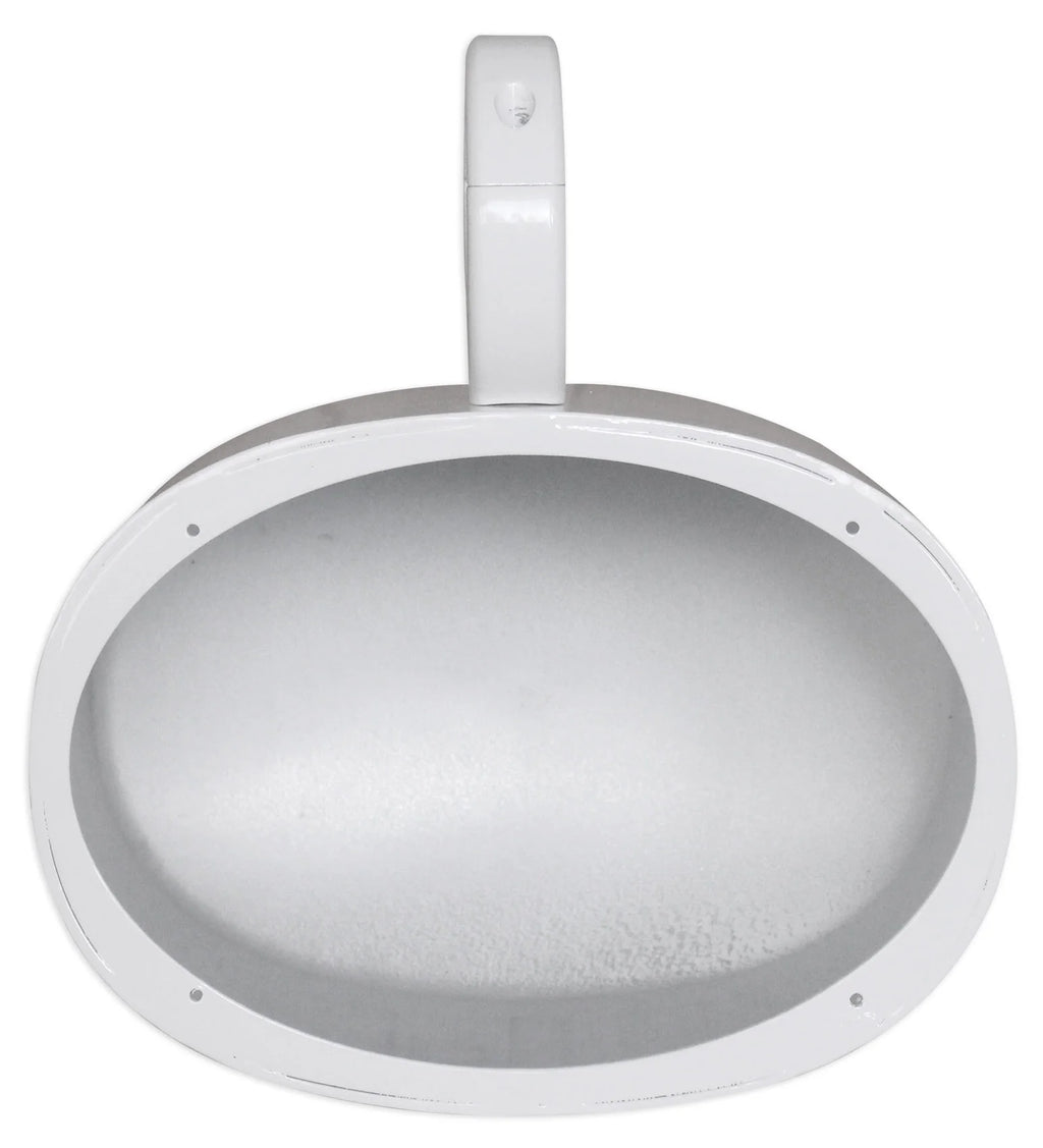 6x9 White Aluminum Wakeboard Tower Speaker Pod Enclosures Y2542