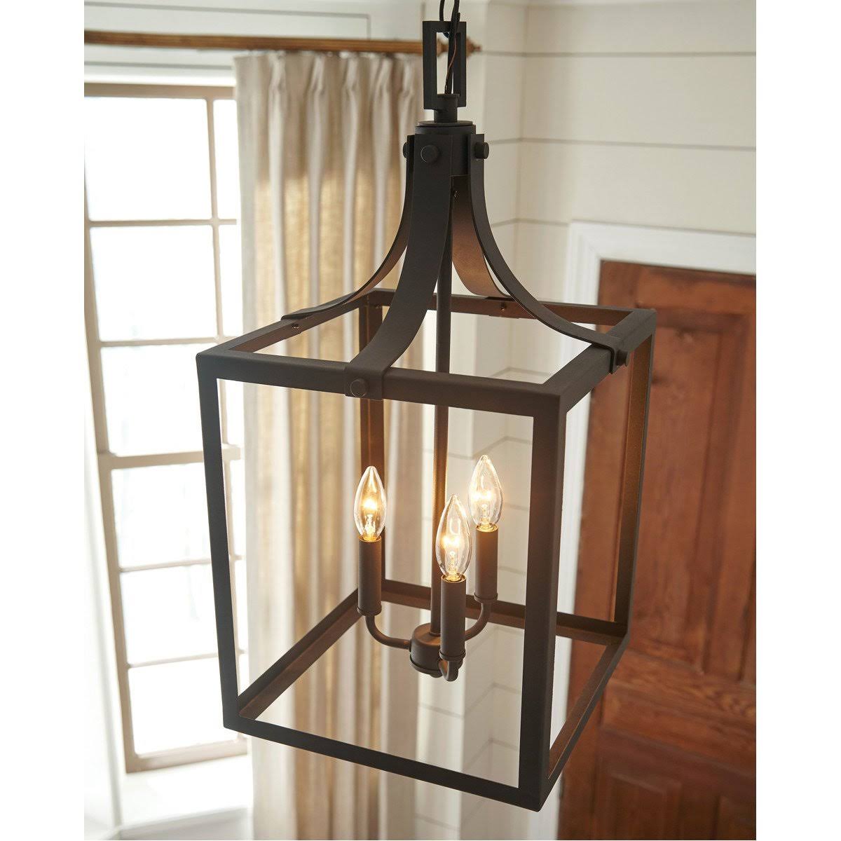 Black Four Light Hall Foyer B758961