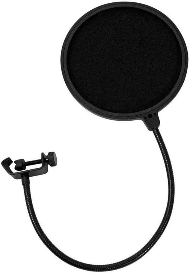 Condenser Microphone with XLR Cable, Pop Filter & 10-Pack Straps Y312