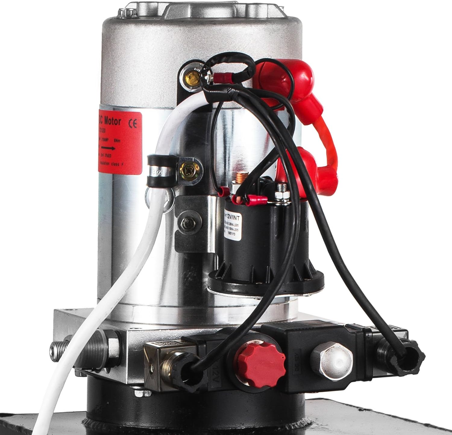 Hydraulic Pump 12V Double Acting Power Unit 15 Quart Metal Reservoir 3200 PSI T72824