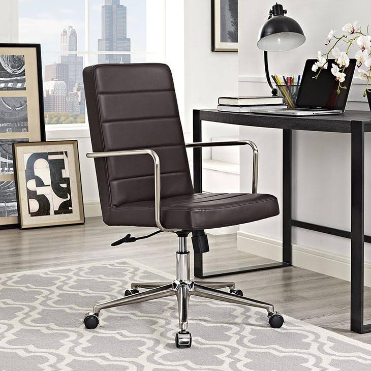 Gray Highback Office Chair D153