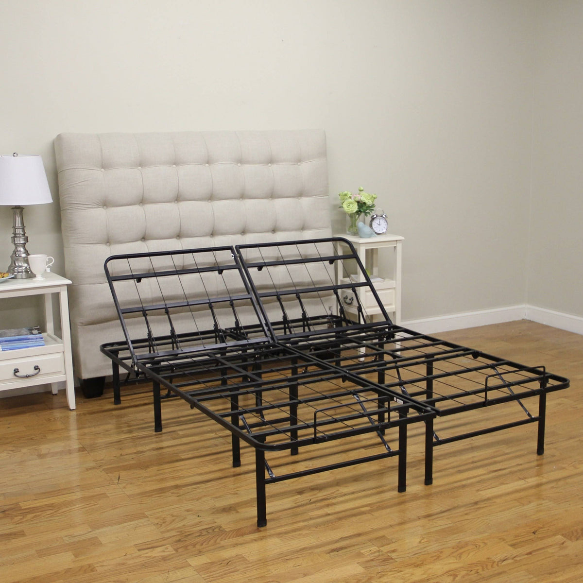 California King Size Metal Bed Frame M235246