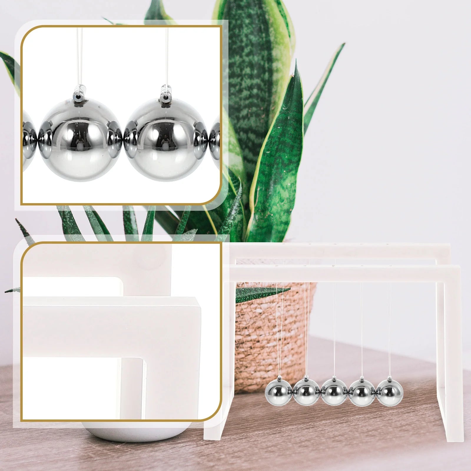 Newton's Cradle Balls Desk Decoration C25370