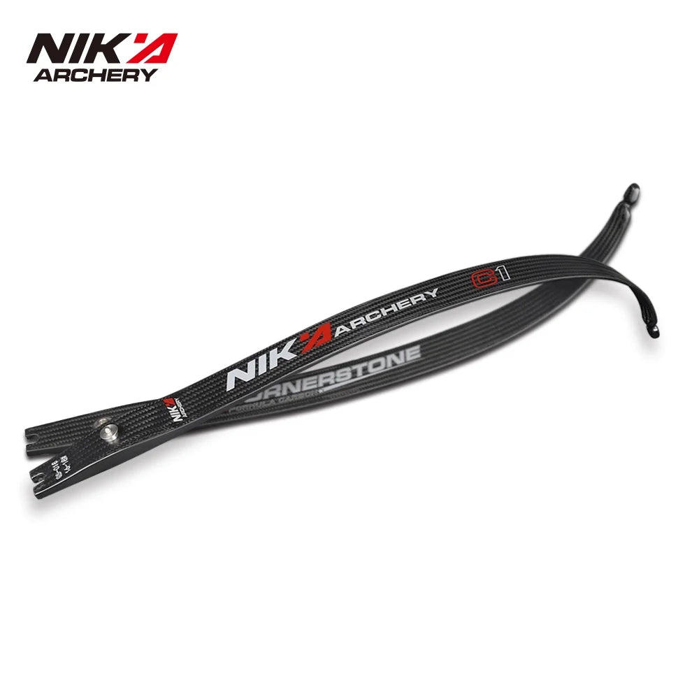 Recurve Bow Limbs 68 inch Carbon Fiber 16-44 lbs W1239