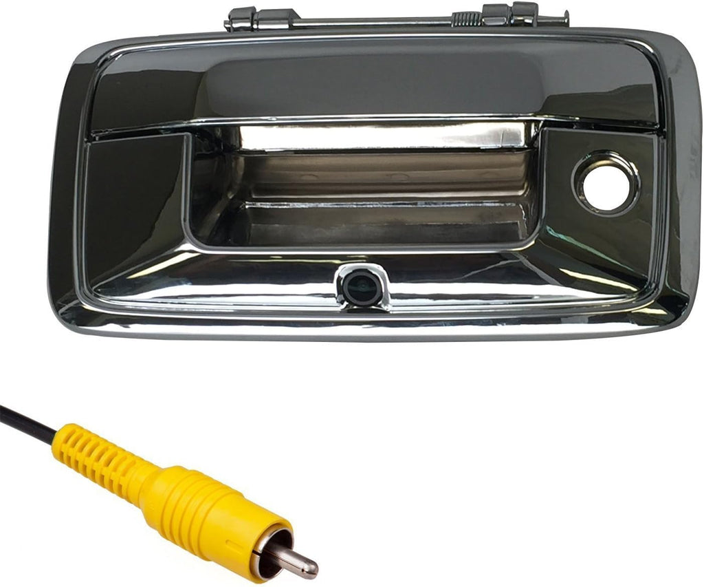 Black Tailgate Handle with Backup Camera L649