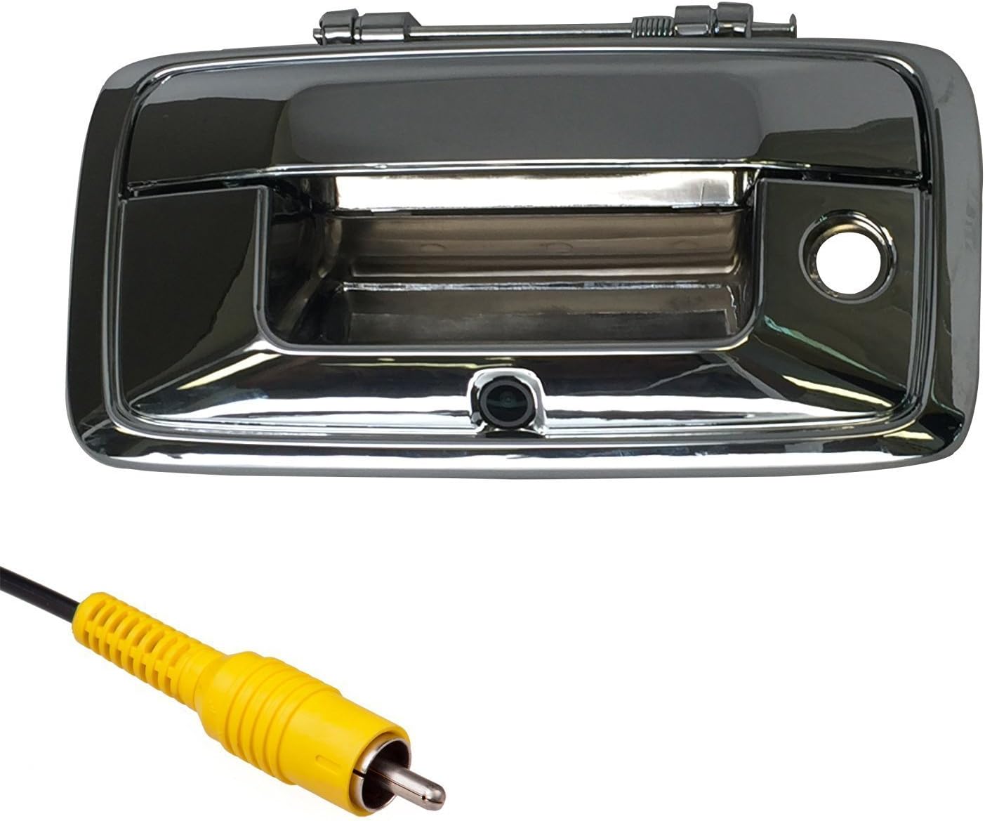 Black Tailgate Handle with Backup Camera L649