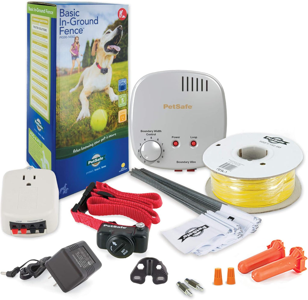 Underground Electric Pet Fence System with Waterproof Training Collar K1254