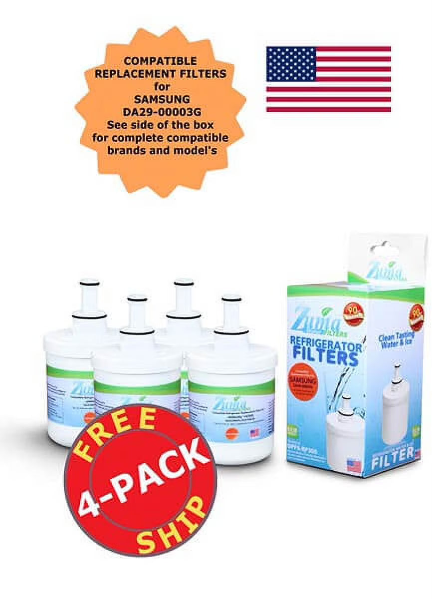 Water and Ice Filter, 4 Pack V11561