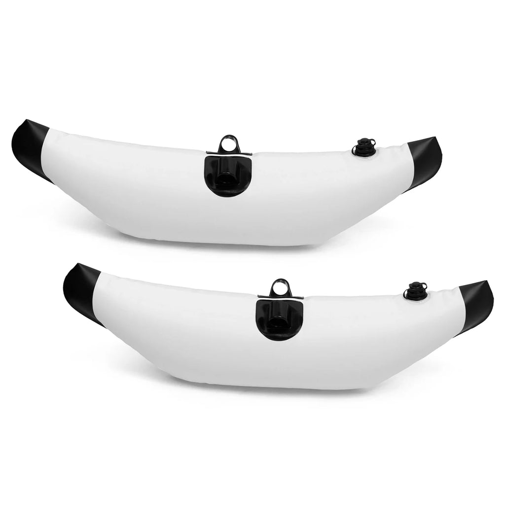 Blue/Yellow PVC Inflatable Kayak Stabilizer Float W737