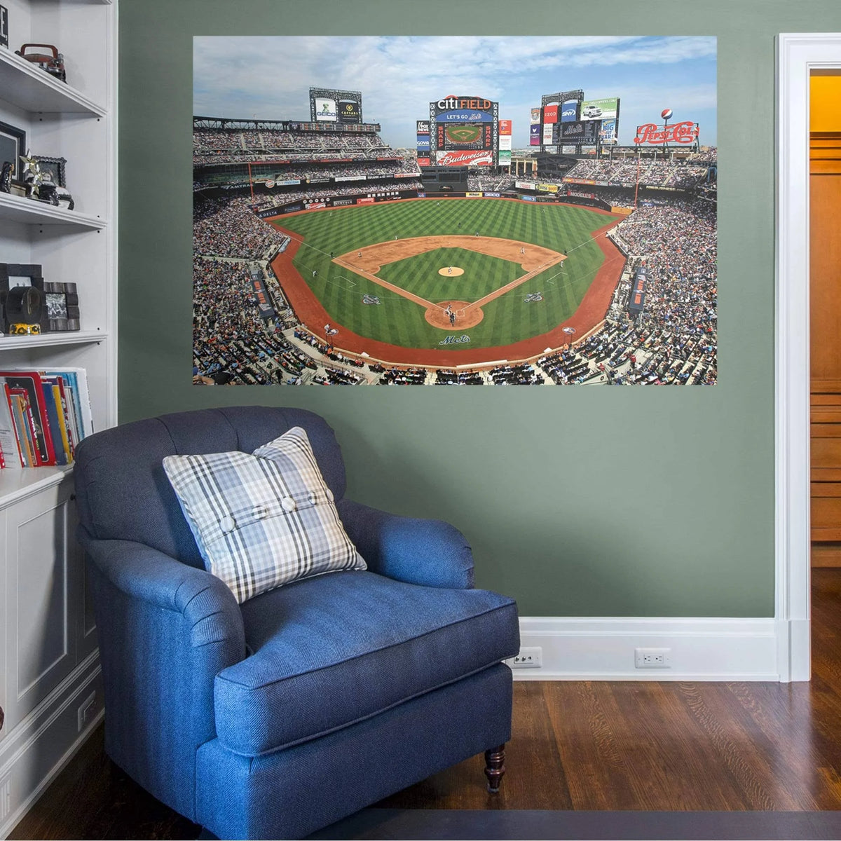 New York Mets Citi Field Stadium Mural Wall Decal A297