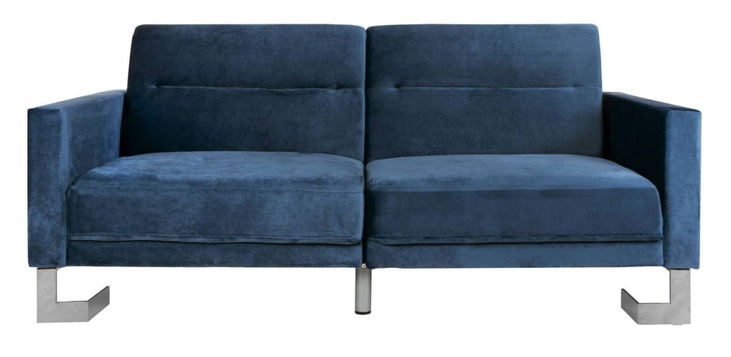 Navy Foldable Sofa Bed D700289
