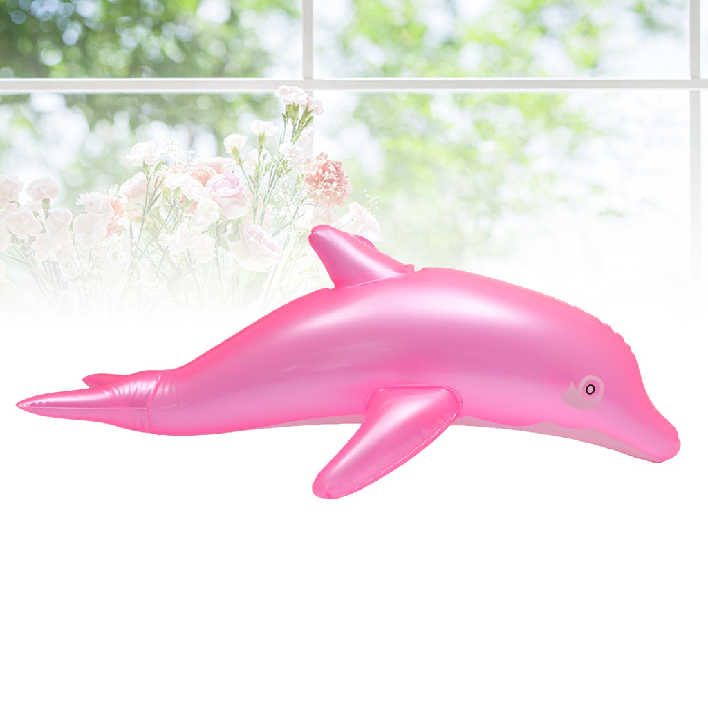 Pink Inflatable Dolphin Bath Toy A81745