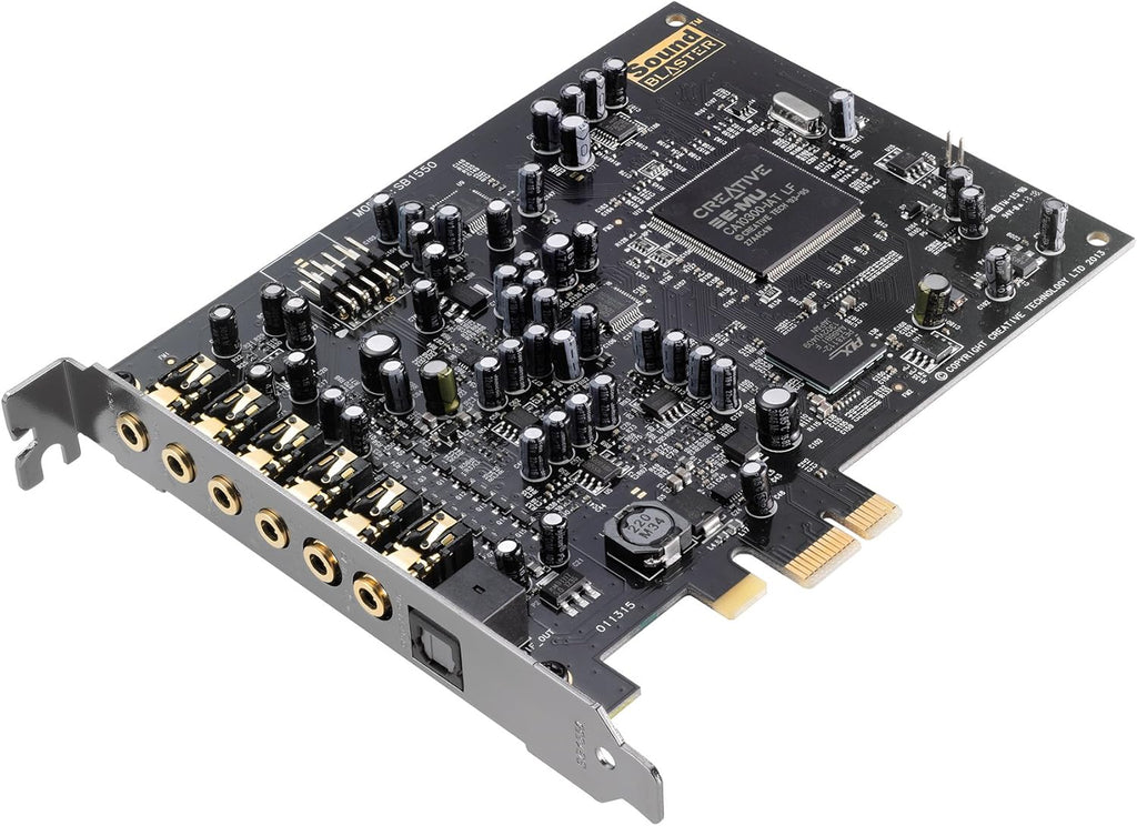 Sound Blaster Audigy PCIe RX 7.1 Sound Card with Headphone Amp M29761